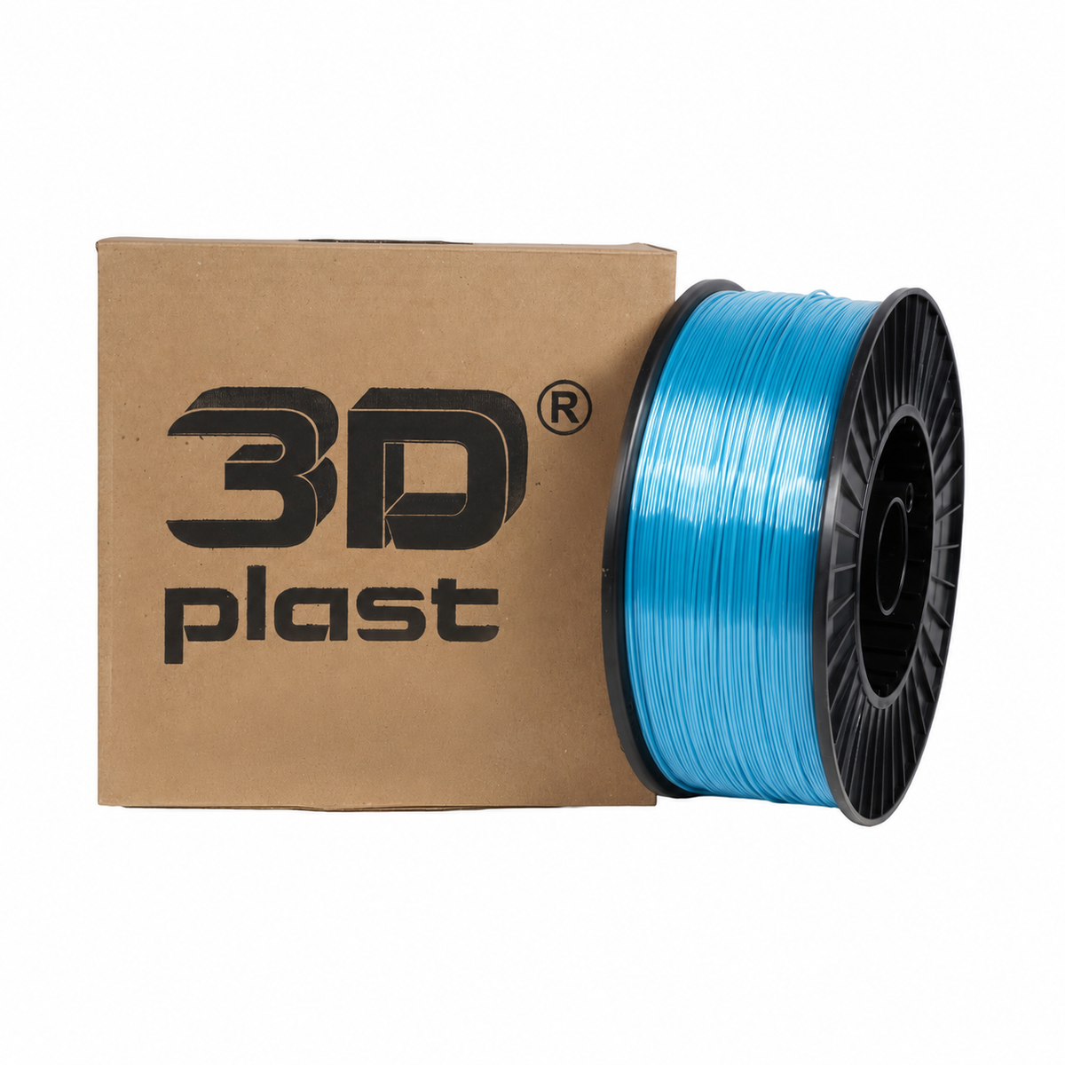 3DPlast PLA Filament 1.75 mm, 3 kg – Light Blue – image 1