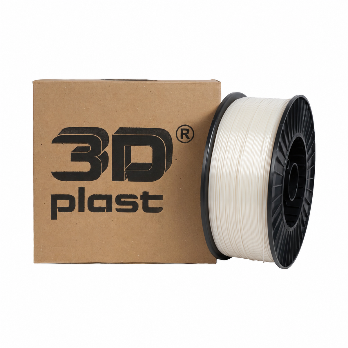 3DPlast PLA Filament 1.75 mm, 3 kg – Pearl – image 1