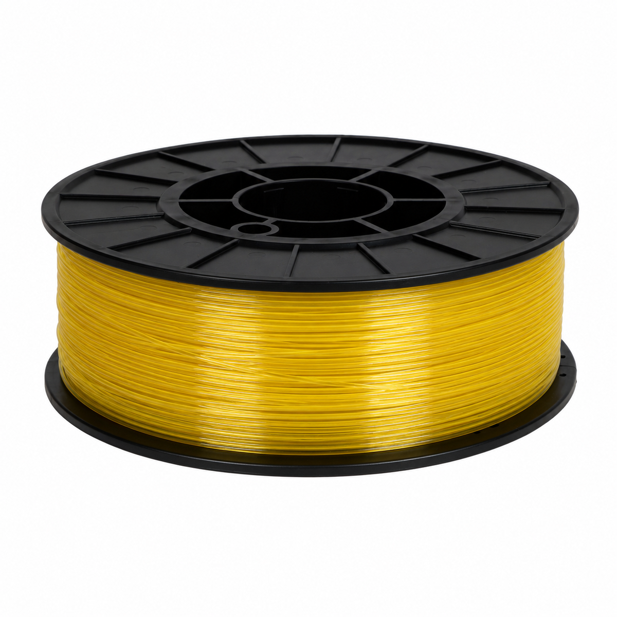 3DPlast PETG (CoPET) Filament 1.75 mm, 3 kg – Transparent Yellow – image 2