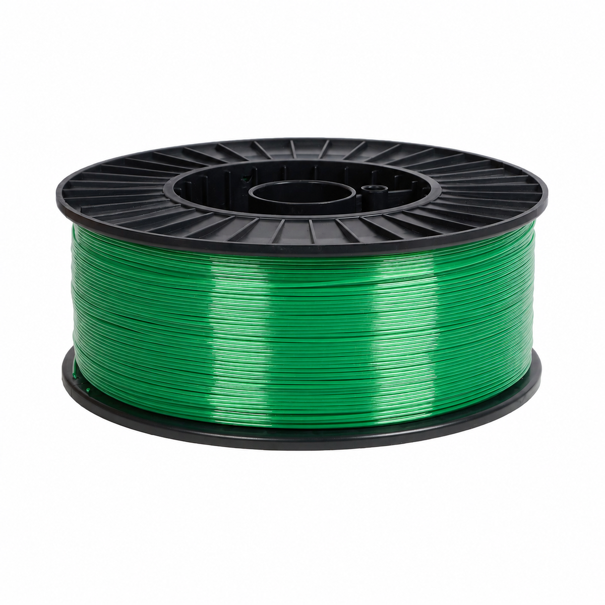 3DPlast PLA Filament 1.75 mm, 3 kg – Transparent Green – image 2