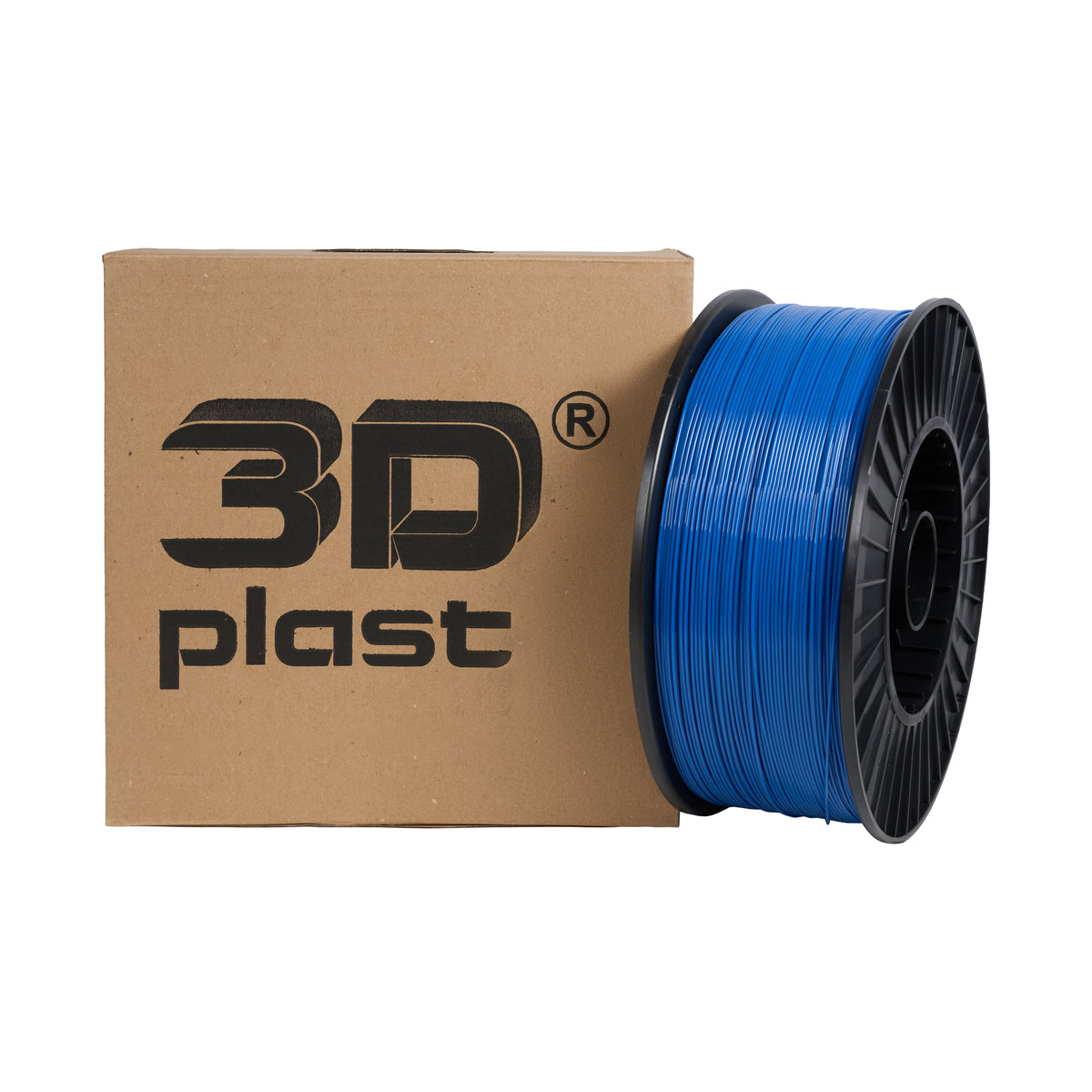 3DPlast PLA Filament 1.75 mm, 3 kg – Blue – image 1