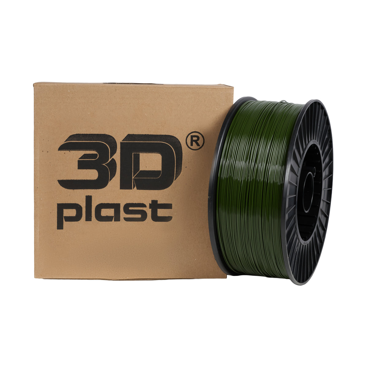 3DPlast ABS Filament 1.75 mm, 2.5 kg – Khaki – image 1