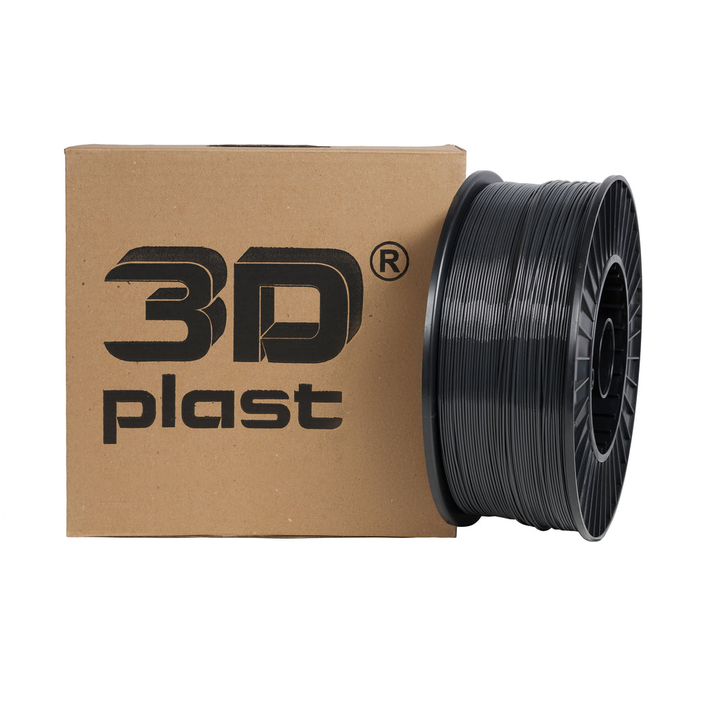3DPlast PLA Filament 1.75 mm, 3 kg – Graphite – image 1