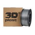 3DPlast PLA Filament 1.75 mm, 3 kg – Metallic Gray – image 1