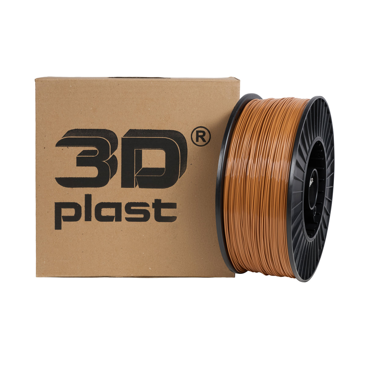 3DPlast ABS Filament 1.75 mm, 2.5 kg – Coyote – image 1