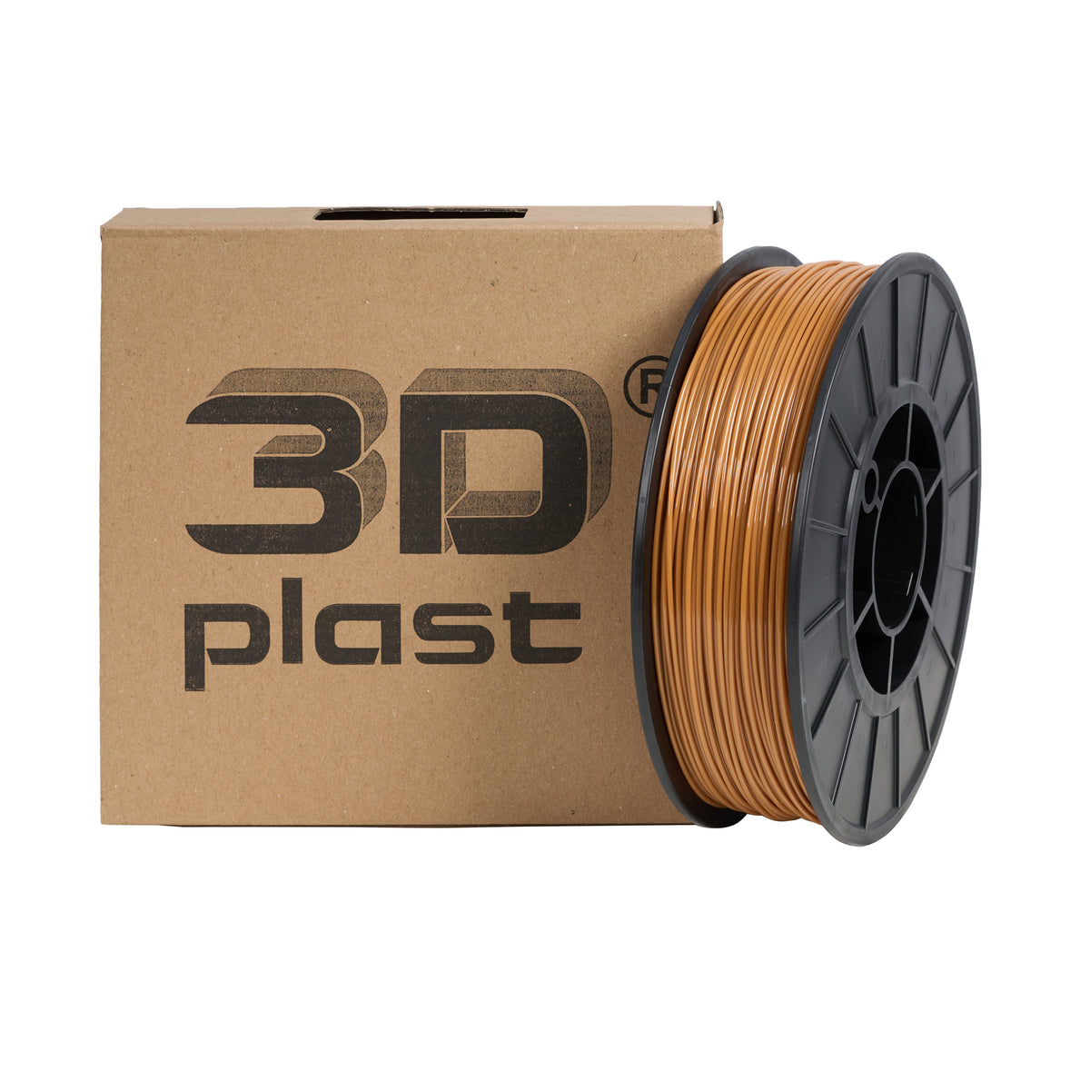3DPlast PLA Filament 1.75 mm, 0.85 kg – Coyote – image 1