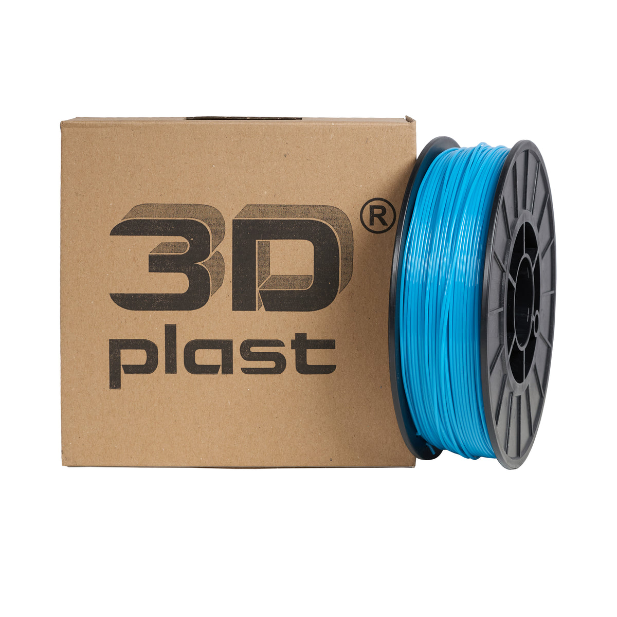 3DPlast PLA Filament 1.75 mm, 0.85 kg – Light Blue – image 1