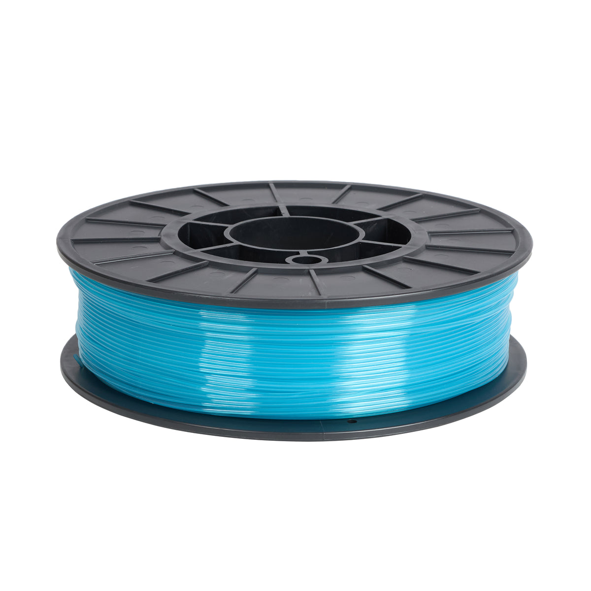 3DPlast PLA Filament 1.75 mm, 0.85 kg – Transparent Light Blue – image 2