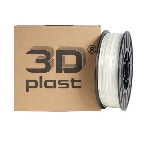 3DPlast ABS Filament 1.75 mm, 0.75 kg – White – image 1