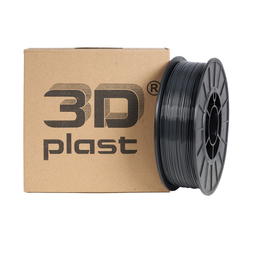 3DPlast ABS Filament 1.75 mm, 0.75 kg – Black – image 1