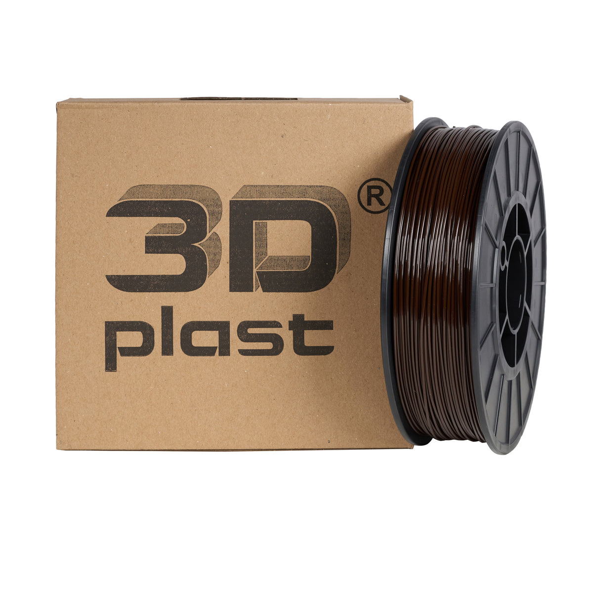 3DPlast PETG (CoPET) Filament 1.75 mm, 0.85 kg – Brown – image 1