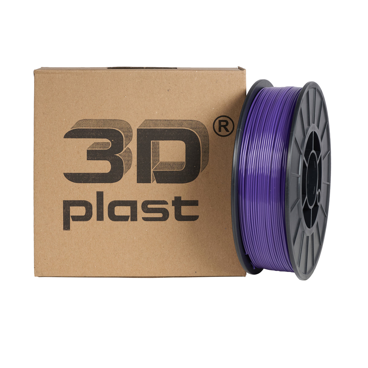 3DPlast PLA Filament 1.75 mm, 0.85 kg – Purple – image 1