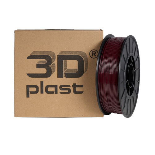 3DPlast ABS Filament 1.75 mm, 0.75 kg – Burgundy – image 1