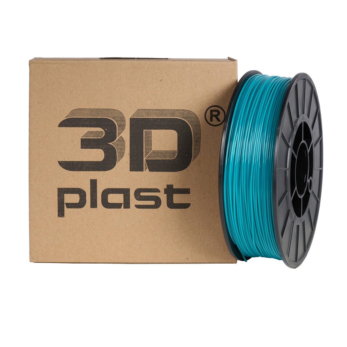 3DPlast PLA Filament 1.75 mm, 0.85 kg – Turquoise – image 1